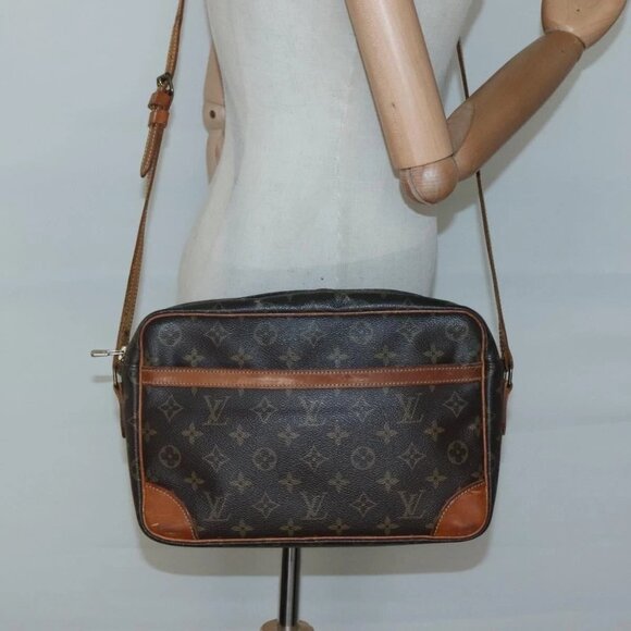 LOUIS VUITTON Monogram Trocadero 30 Shoulder Bag M51272 LV Auth BA3646 - Picture 3 of 16